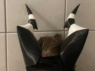 Moxxie Horns Helluva Boss Magnetic