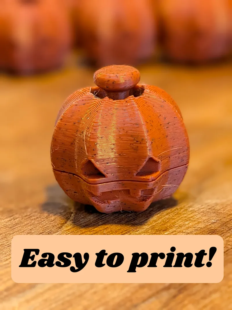 Pumpkin Clicky Joystick Fidget