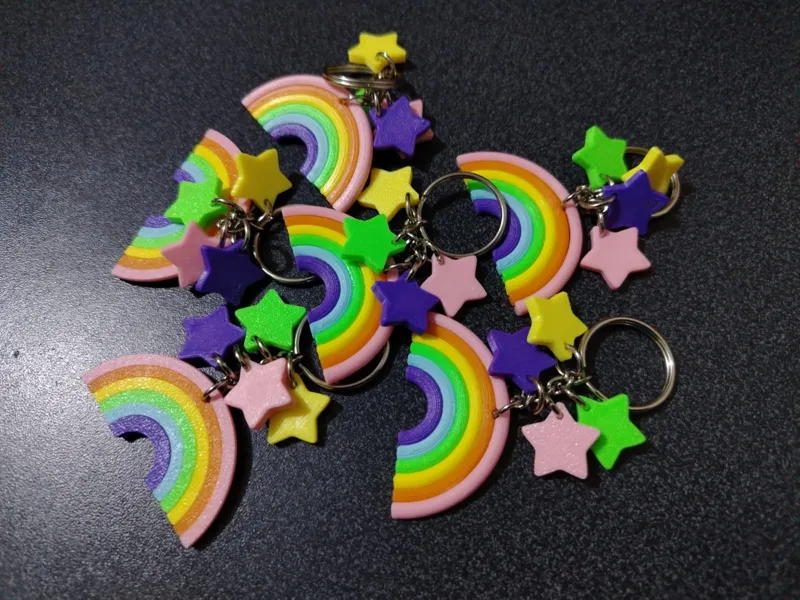 Llavero Arcoiris