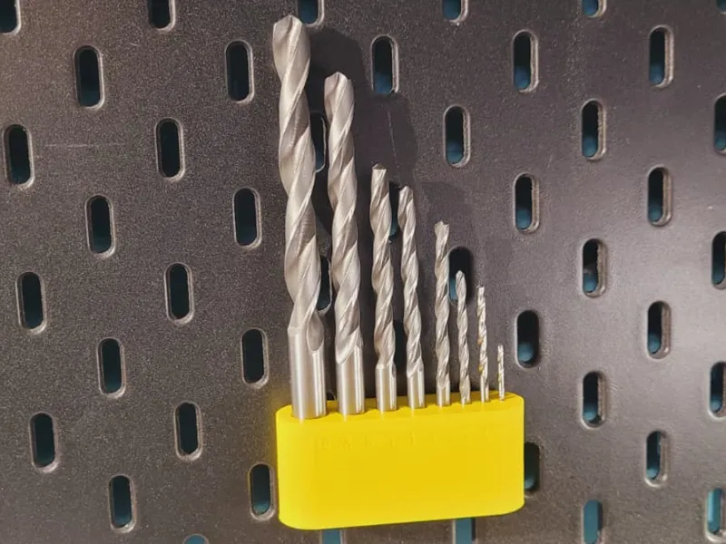 1.5mm to 10mm, drill bits holder for Skadis