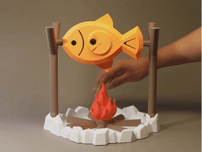 Pet treat dispensing toy (no supports/no AMS)