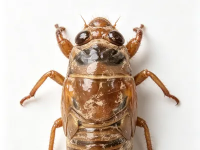 Cicada model (for sticking on trees) re-upload