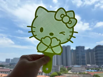 hello kitty扇子