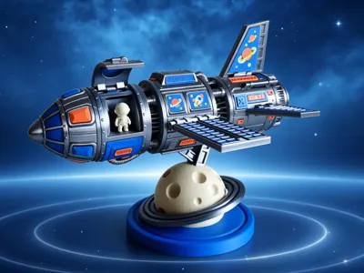 Lunar Lander Ornament