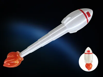 【Real Retractable Arrow】Retractable Aerospace Rocket Toy (No AMS)