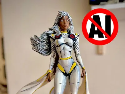 No AI X-Man Storm – Classic Comic