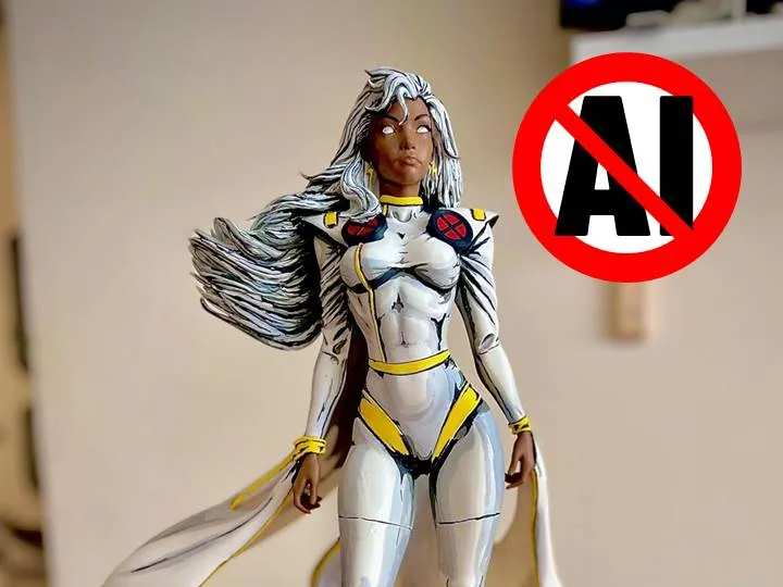 No AI X-Man Storm – Classic Comic