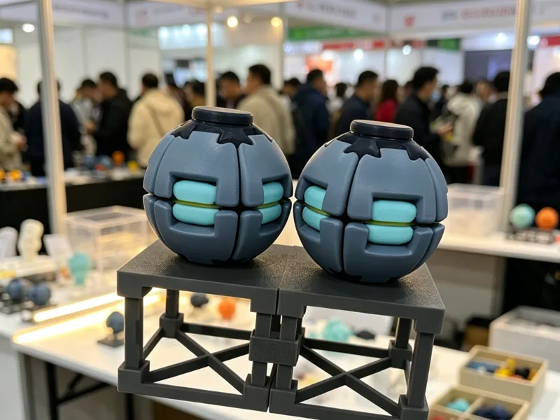 解压旋转球摆摊展示架