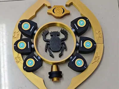 Arknights Te Te Weapon Prop Multi-part Multi-color