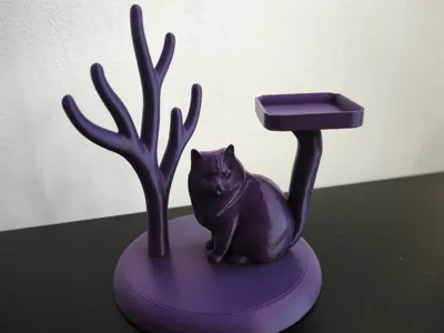 Persian Cat Jewels holder