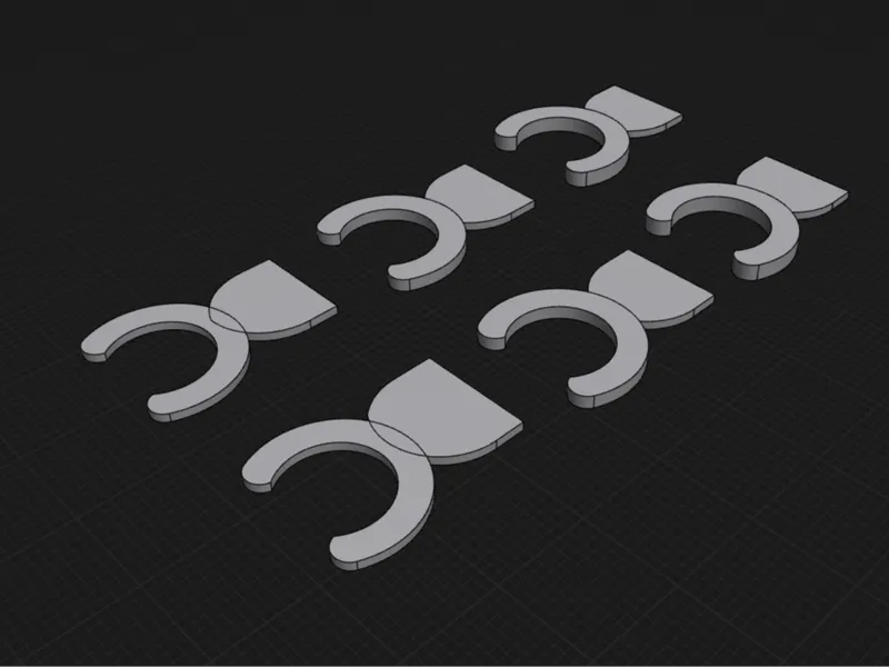 Square Body Chevy AC vent clips