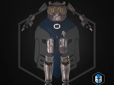 Old Western Bounty Hunter Armor