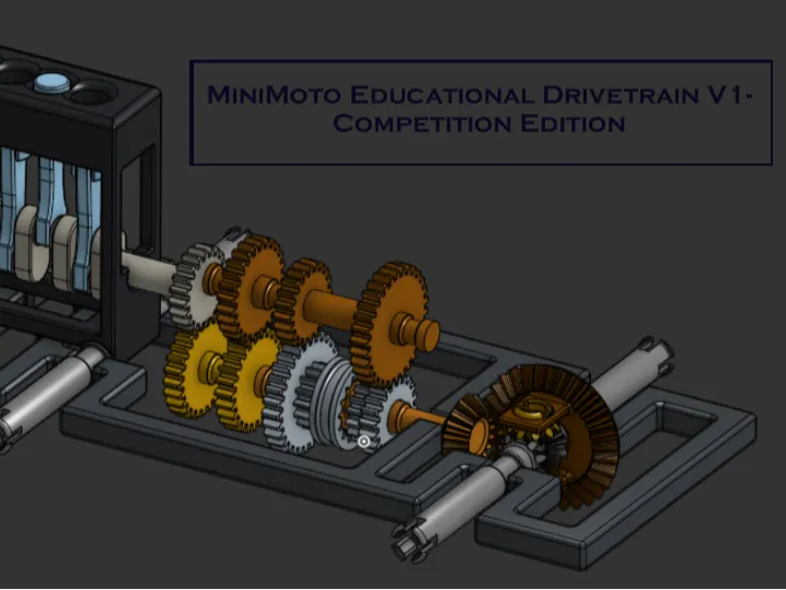 MiniMoto Educational Drivetrain V1-Fixed