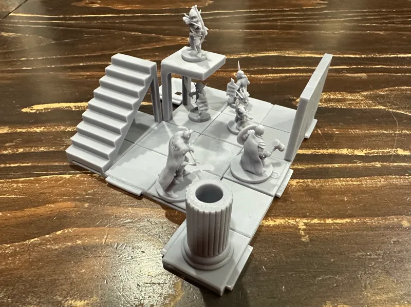 Interlocking D&D/TTRPG Terrain Tiles