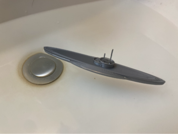 simple Uboat bath toy