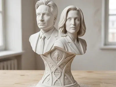 Fox Mulder & Dana Scully - The X-Files