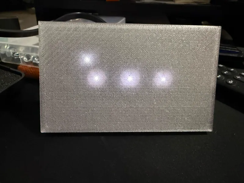 Tampa/Espelho Vidro para interruptor Smart - Ekasa