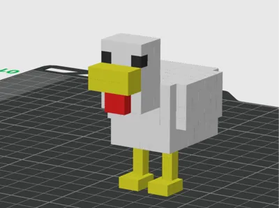 Minecraft Chicken (Universal for all models)