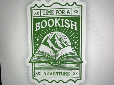 Bookish Keychain