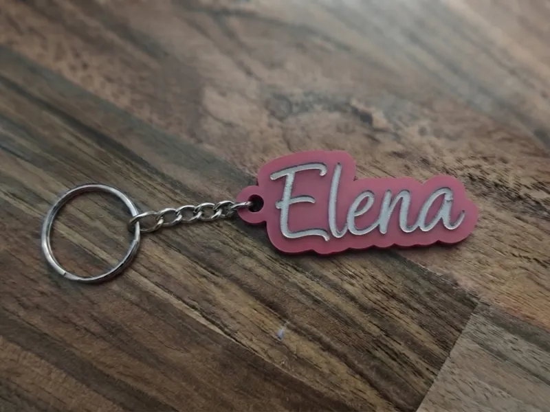Elena keychain