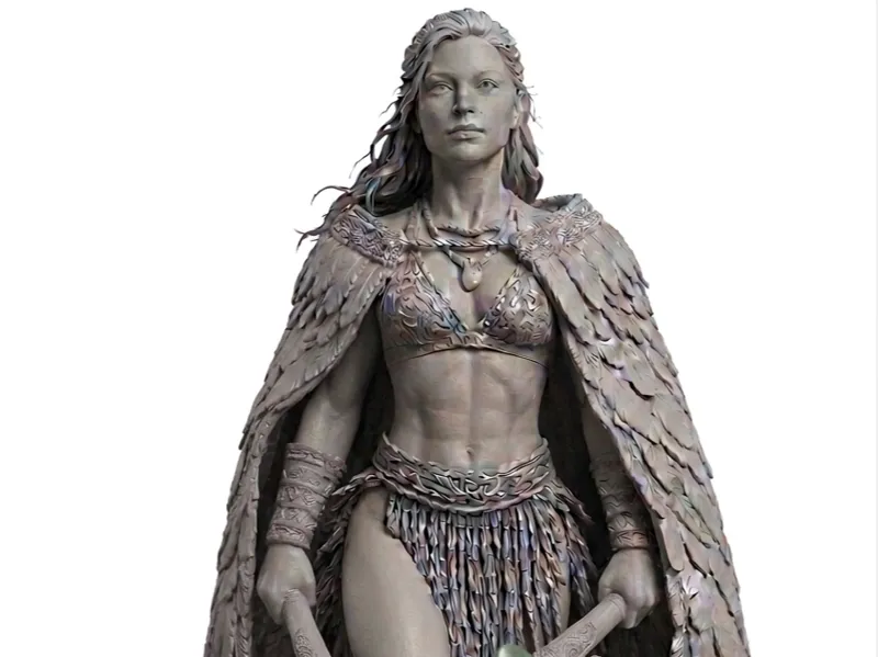 Female Warrior (māori)