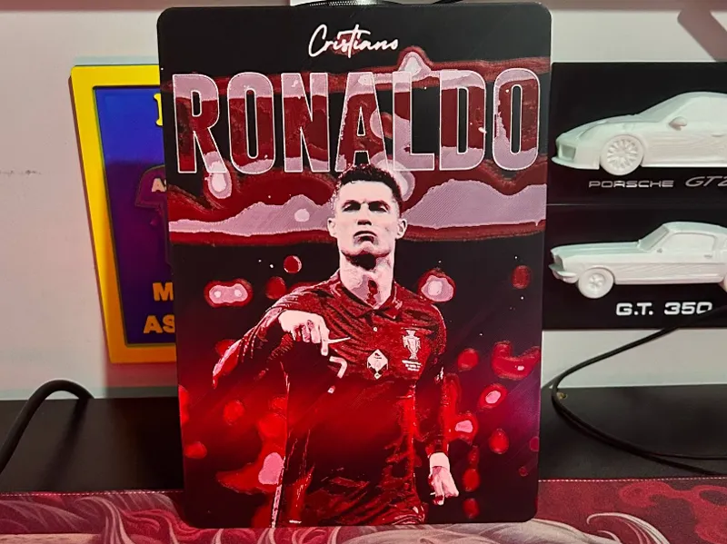Cristiano Ronaldo (CR7) - Portekiz Canvas Tablo