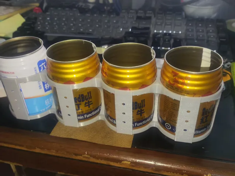 变废为宝-笔筒-收纳桶-收纳盒-红牛收纳桶-六个核桃收纳桶
