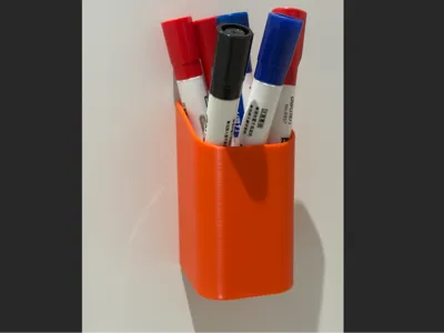 Magnetic Pen Holder Organizer (supports various magnets)