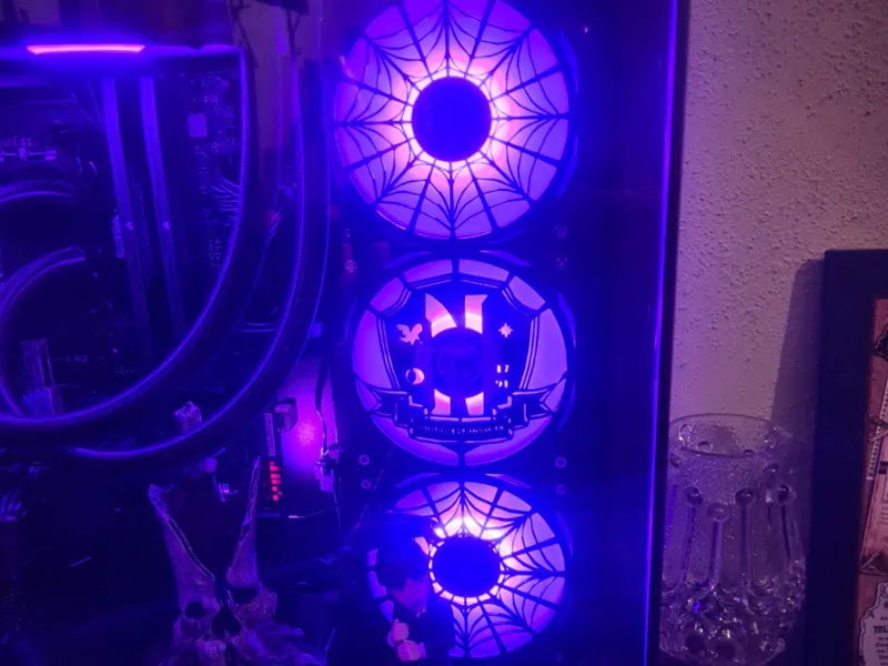Fan Cover Wednesday Theme 120mm