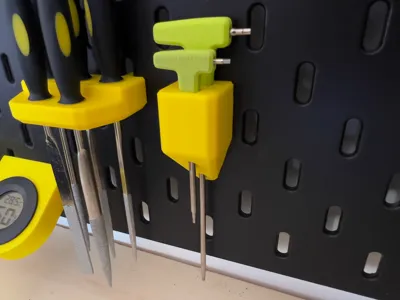 Bambulab ALLEN KEY HOLDER FOR IKEA SKADIS PEGBOARD