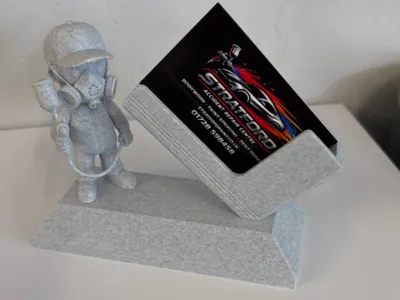 Bodyshop Business Card Holder