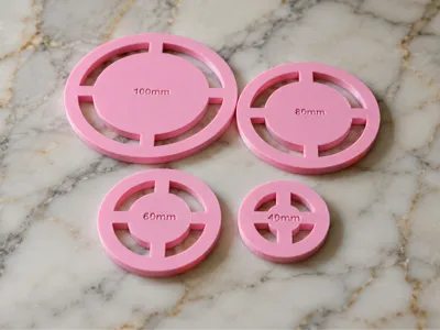 Circle Centering Template Set (4 Sizes)