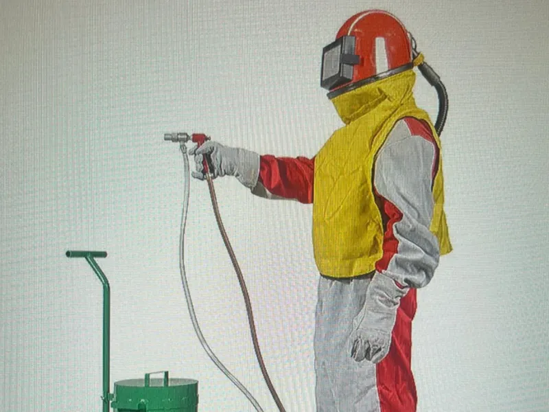 Sand blasting