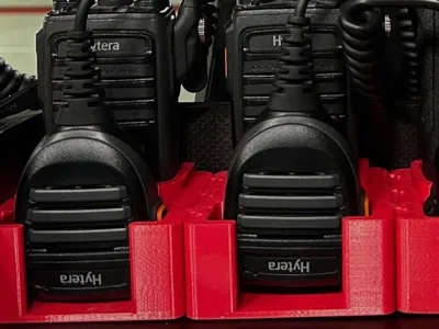 Modular mount for Hytera PD565 radio