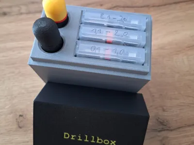 Drillbox for drills and handle