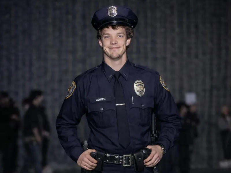 Black Hills: Officer Adrien (flashback version)