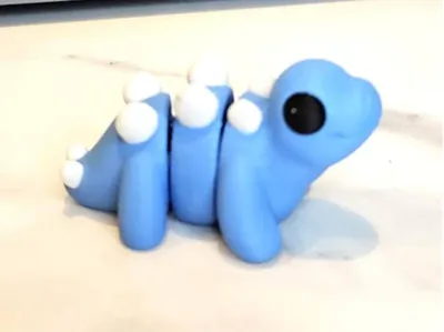 cute mini stegosaures very good looking 