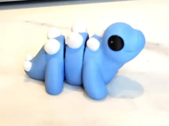 cute mini stegosaures very good looking 