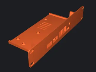 Raspberry Pi CM 5 IO Board 10-inch rack mount
