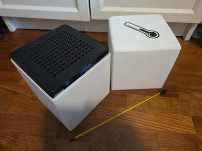 Glass Thermometer Storage Box