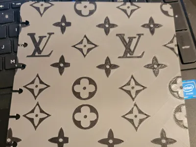 LV  Notebook cover