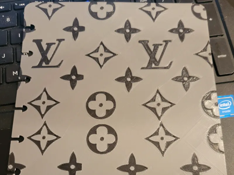 LV  Notebook cover