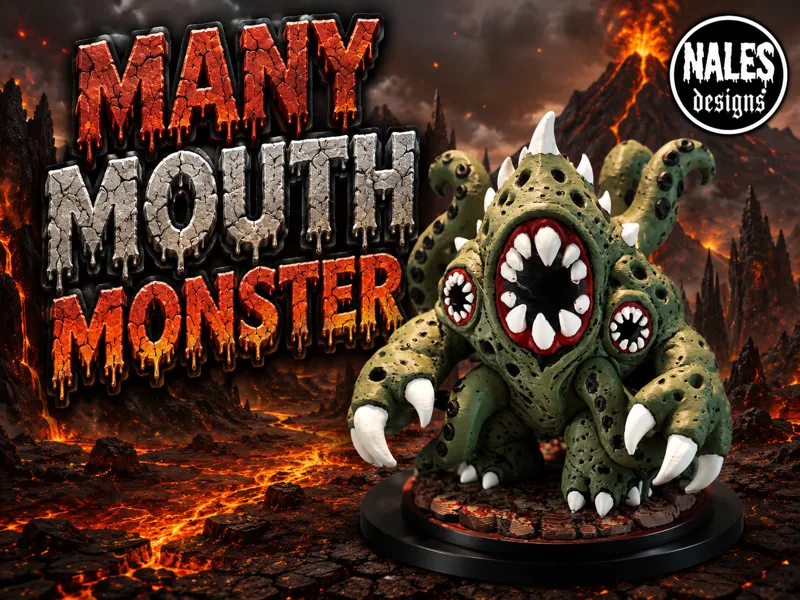 Many Mouth Monster