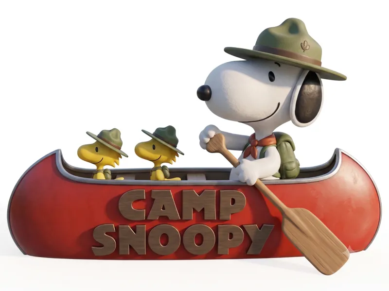 Camp Snoopy Canoe