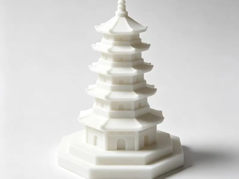 雷峰塔微缩模型摆件