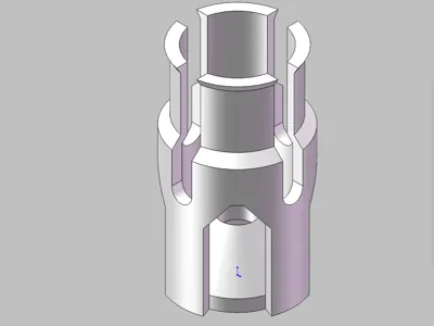 Aquarium accessories, flared outlet flow diffuser