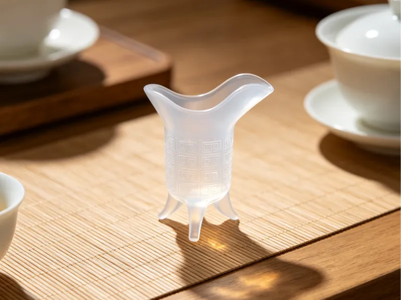 帝王杯三足杯，爵杯酒杯，古代杯子