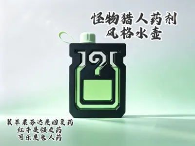 Monster Hunter Style Potion Flask