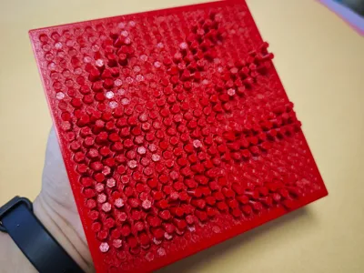 fidget toy board pinboard one-click print no supports