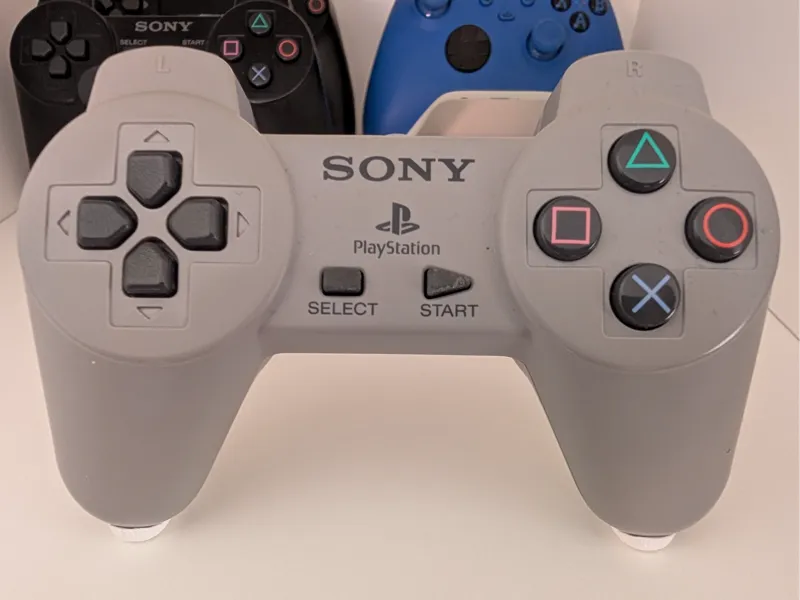 Invisible PS1 Controller Holder